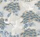 York Wallcoverings AF6591 Sprig &amp; Heron Wallpaper Light Blue