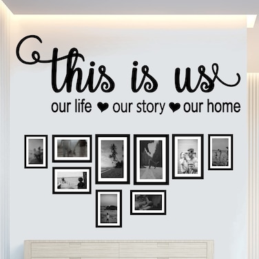 Buy World of Wall Decal This is Us Our Life Our Story Our Home Wall ...