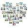 WallPops DWPK2150 Love 2 Travel Wall Art Kit, Multicolor