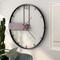 GLCS GLAUCUS Wall Clock 24 inch Large Minimalism Decorative Numeral Clock Retro Walnut Clock for Living Room Bar Hotel Office Home Decor
