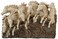 Design Toscano NG34016 Neptune's Horses of the Sea Sculptural W,two tone stone