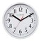 La Crosse 404-3020W 8-inch Basics Quartz Analog Wall Clock - White