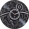 Kovides Star Wars Vinyl Record Clock, The Force Awakens, Best Gift for Boyfriend, Vinyl Wall Clock, Valentines Day Gift for Boy, Comics Art, DC Movie, Silent Mechanism, Wall Art Sticker