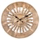 Bulova Sunrise Indoor/Outdoor Wall Clock, 14.3", Golden Bronze