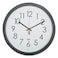 Skilcraft Quartz Wall Clock - Plastic Frame - 14.5" Diameter