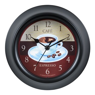 La Crosse Technology 9-inch Caf&Atilde;&copy; Quartz Wall Clock - 404-3623C