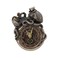 Veronese Design 7 5/8 Inch Tall Steampunk Octopus Nostradamus Prophet Wall Clock Sculpture