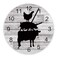 Greeeen Inch Silent Non Black Cow Pig Chicken Retro Wood Grain Roman Numeral Hands Clock Home Decor for Kitchen, Living Room, Bedroom, Office Greeeen TYF20201226SWXF04776CKBAGRN Farm Animalsgrn8622