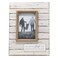 Foreside Home &amp; Garden White Antique 4 x 6 Inch Dad Wood Decorative Picture Frame