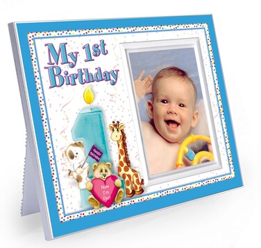 My First Birthday - Picture Frame Gift - Boy