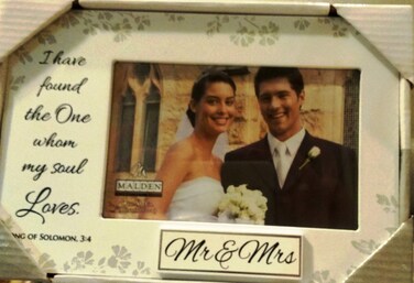 Malden "Mr. &amp; Mrs. 4" x 6" Frame