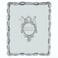 Silver Cydney Austrian Crystal &amp; Sapphire 5x7 Frame by Olivia Riegel - 5x7