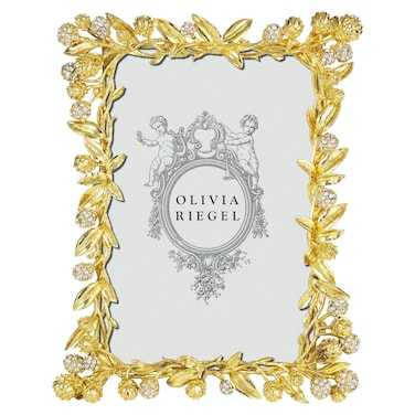 Olivia Riegel Cornelia Gold Austrian Crystal 4x6 Frame (r) - 4x6