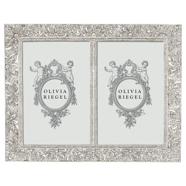 Windsor Austrian Crystal Double 4x6 Frame by Olivia Riegel - 4x6