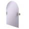 Allied Brass RD-94 Frameless Arched Top Tilt Beveled Edge Wall Mirror, Polished Nickel