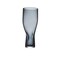 Orrefors Squeeze Crystal Blue Vase, 13.4" High x 5.75" Wide