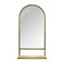 Stratton Home Decor Madeline Mirror with Collapsible Shelf - Versatile and Stylish Wall Accent