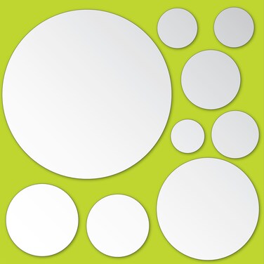 Brewster Home Fashions WallPops Dots Mirror Art