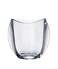 Barski - European Glass - Crystalline - Oval Vase - 7" Height - Made in Europe