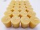 Old Candle Barn 24-Piece Votive Candles - Banana Nut Scented 15 Hour - Perfect Light Yellow Votives - Hand Poured Made in USA