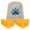 Serenibee Candle 100% Pure Beeswax Votive Candles - Set of 12 Hand-Poured Eco Friendly Gift Set - Long Burning