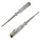 E-outstanding Electronics Screwdriver 2PCS 100-500V Flathead Electric Pen Circuit Tester Pen 3mm