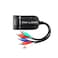 YPbPr to HDMI Converter Adapter, Component to HDMI, 5RCA RGB YPbPr to HDMI Converter Supports 1080P Video Audio Converter Adapter for DVD PSP Xbox 360 PS2 Nintendo to HDTV Monitor or Projector
