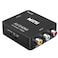 Meekwds AV to HDMI Converter,AV to HDMI Converter, 1080P Mini Composite CVBS AV to HDMI Video Audio Converter Supporting PAL/NTSC for PC Laptop Xbox Wii PS2 PS3 TV STB VHS VCR Camera DVD