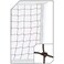 Champro Braided Volleyball Net (Black/White, 3.0-mm)