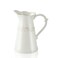 OTARTU White Ceramic Pitcher Vase, Flower Vase Pitcher,farmhouse vase for Home D&Atilde;&copy;cor, 8.5inch Jug Vase.