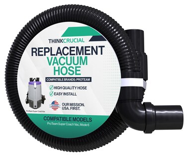 Think Crucial Static Dissipating Backpack Vacuum Hose Replacement for ProTeam Super Coach Vac, Mode 6, Part 103048, 1 Pack