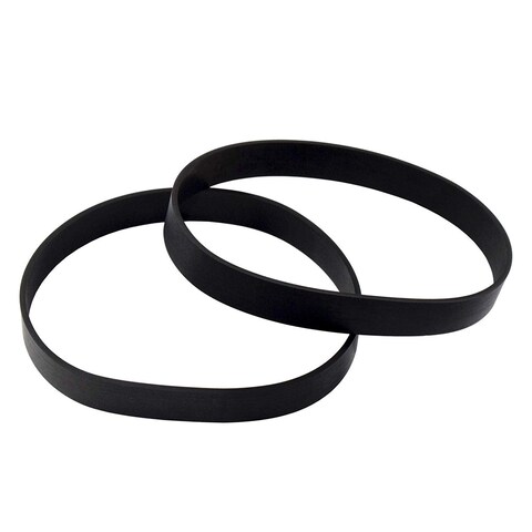 HQRP 2-Pack Vacuum Belt compatible with Eureka Style U Belt 61120 54312 61120A 61120B 61120C 61120D 61120F 61120G Replacement fits 2900 4100-4700 5180 5800 7600 8800 9000 AS1000 Series Upright Vacuums
