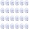 Mudder 24 Pieces Bathroom Kitchen Suction Cup Wall Hook Hanger (45mm)