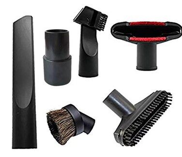 Vacuum Attachments 32mm (1-1/4 inch) or 35mm (1-3/8 inch) Vacuum Cleaner Accessories Brush Nozzle Crevice Tool for Standard Hose
