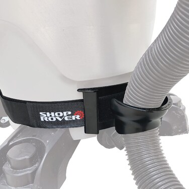 ShopRover Universal Stability Bracket - Wet/Dry Vac Accessories - Anti-Tip Vacuum Attachments - Hose Holder Vacuum Accessory - Easy-Attach Shop Tool (Fits most 10 gallon and larger Vacuums)