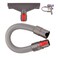 Fullclean Mattress Tool and Extension Flexible Hose Kit Compatible with Dyson Gen 5 V15 V12 V11 V10 V7 V8 Absolute Detect Torque Drive Cyclone Cordless Handheld Vacuum Cleaner
