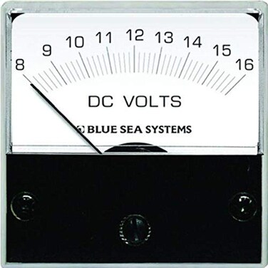 Blue Sea Systems 8028 Voltmeter Micro DC 8-16V 2