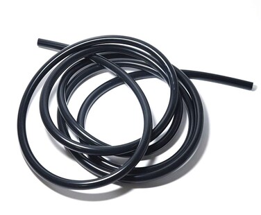 LTI 5 Feet Length Universal 8mm (5/16 Inch) Inner Diameter High Performance Silicone Vacuum Hose Line (8MM, Black)