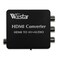 Wiistar HDMI to AV + Audio Converter Support SPDIF and Coaxial Audio Outputs NTSC PAL for TV/PC/PS3/Blue-ray DVD 1080p