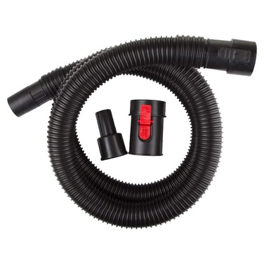 WORKSHOP Wet/Dry Vacs Vacuum Accessories WS17820A Wet/Dry Vacuum Hose Attachment, 1-7/8-Inch x 7-Feet Locking Wet Dry Vacuum Cleaner Hose for Most Shop Vacuums