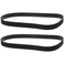 Create idea 2Pcs FL 12.8x455 Vacuum Cleaners Flat Belt Replacement Compatible with Vax Dual Power Pet Advance ECR2V1P Type 23 Rubber Closed Loop Vacuum Cleaners Flat Belt