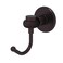 Allied Brass 2020T-ABZ Continental Collection Twist Accents Robe Hook, Antique Bronze