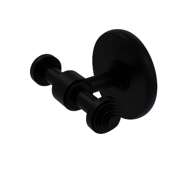 Allied Brass SB-22 Southbeach Collection Double Robe Hook, Matte Black