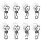 JZMYXA Suction Cup Clip, Sucker Diameter 45mm,8 Pack