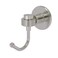 Allied Brass 2020G-SN Continental Collection Groovy Accents Robe Hook, Satin Nickel