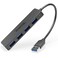Plugable 4 Port USB Hub 3.0, USB Splitter for Laptop, Compatible with Windows, Surface Pro, PC, Chromebook, Linux, Android, Charging Not Supported
