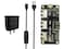MakerSpot 4-Port Stackable USB Hub HAT for Raspberry Pi Zero W V1.3 &amp; Pi Zero W /2W with 2.4A Power Supply &amp; 1.5m Micro USB Cable with On Off Switch