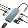 10 in 1 USB C Hub, Advanced USB C Adapter with 4K HDMI, 2 x USB 3.0 Ports, USB C 3.0 Data Transfer, 2 x USB 2.0, 100W PD Charging, SD/TF for Type C Laptops &amp; Devices and More