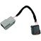 Fits for Ford Sync 2 &amp; Sync 3 Converter Black USB Media Hub Plastic Power Harness Adapter Apple Carplay Generation 2B (GEN 2B)