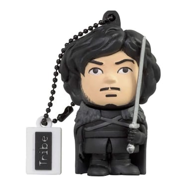 Tribe Games of Thrones Pendrive Figure 16 GB Funny USB Flash Drive 2.0, Keyholder Key Ring, Jon Snow (FD032505)